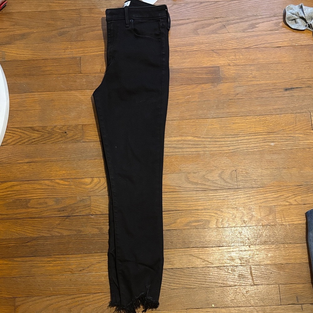 Abercrombie & Fitch High raise Black Skinny Jeans ankle